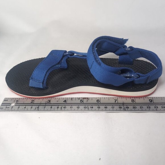 Teva Midform Universal Sandal Women 6 AMPUTEE SINGLE RIGHT Navy Blue Red 1013655 - Picture 10 of 11